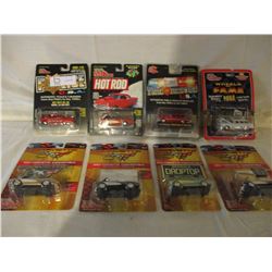 8 N.I.P Chevrolet Miniature 1950s Racing Championship Cars