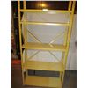 Image 1 : Gold Metal Shelf Unit 11" by 11" by 73" T