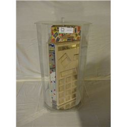 Table Top Rotating Jewelry Showcase 12" by 12" by 22" T