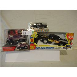 5 N.I.P Chevrolet Hot Rod Car Models
