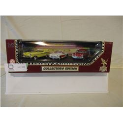 N.I.B Chevrolet 1957 3 Piece Set Coll Ed Cars 1/43 Scale