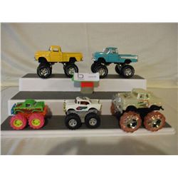 5 Chevrolet Miniature Monster Custom Trucks