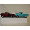 Image 1 : 2 Chevrolet 1955 Trucks 1/24 Scale