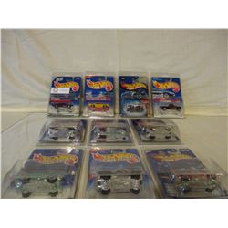 10 N.I.P Chevrolet Assorted Hot Wheels Cars and Trucks