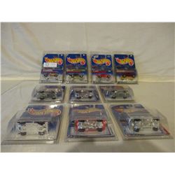 10 N.I.P Chevrolet Assorted Hot Wheels Cars and Trucks