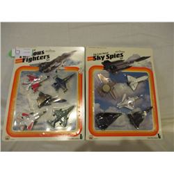 2 N.I.P Toy Airplane Sets