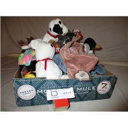 Box of Assorted Beanie Babies