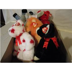 Box of 6 Large Beanie Babies