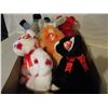 Image 1 : Box of 6 Large Beanie Babies