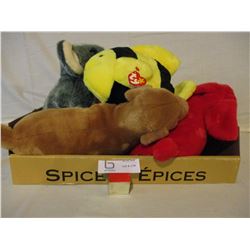 Box of 6 Large Beanie Babies