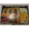 Image 2 : Pair of Miller High Life Beer Signs 11" by 15"