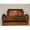 Image 1 : 2 Miller High Life Beer Collector Wooden Crates