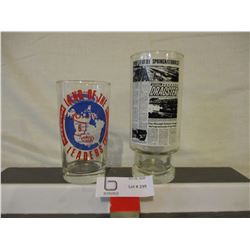 2 1970s NHRA Racing Glasses