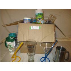 Box of Assorted Drinking Glasses