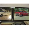 Image 2 : 3 Chevrolet 1950s Nomad Framed Picture 9.5" by 12"