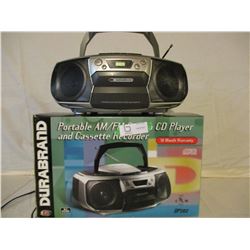 Portable Boom Box N.I.B Working and CD's