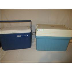 2 Coleman Coolers