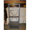 Image 3 : 2 Metal Shelf Units 11" x 29.5" by 73" T
