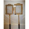 Image 1 : 2 Wooden Tennis Rackets with Frames