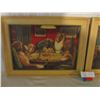 Image 2 : Pair of Framed Dogs Playing Poker 12" by 15.5"