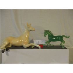 Pair of Horse Ornaments