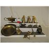 Image 1 : Assortment of Decorative Brassware