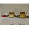 Image 1 : Pair of Aynsley English China Expresso Cups and Saucers