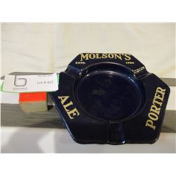 Molson Porcelain Ash Tray