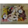 Image 2 : Plastic Container of Beanie Babies
