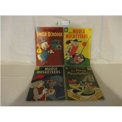 4 1960s Cartoon Comics