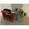 Image 2 : Watering Can and Wooden Shoe Shine Kit