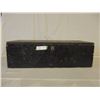 Image 1 : Black Wooden Storage Box 11" by 7.5" by 25" L