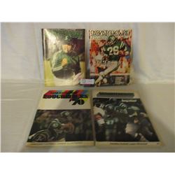 4 Saskatchewan Roughriders Team Magazines
