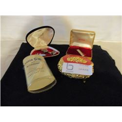 2 Cuff Link Sets N.I.B and Small Jewelry Case and Career Girl Jeweled Pen, and Ink by Windsor