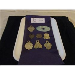 7 1950s Saskatoon Dog Tags and Bicycle License