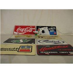 8 Coca-Cola and Other Novelty License Plates