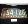 Image 1 : 1931 Saskatchewan License Plate