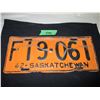 Image 1 : 1942 Saskatchewan Farm Truck License Plate