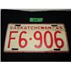Image 1 : 1945 Saskatchewan Farm Truck License Plate