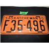 Image 1 : 1950 Saskatchewan Farm Truck License Plate