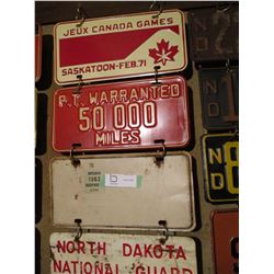 22 Assorted License Plates