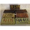 Image 1 : 7 Assorted Saskatchewan License Plates
