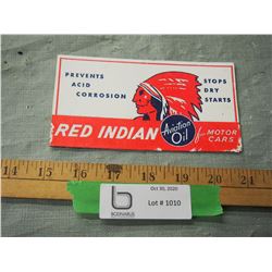 Red Indian Blotter 6 by 3