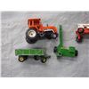 Image 3 : 5 Toy Tractors and Wagon