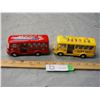 Image 1 : 2X THE MONEY - Toy Buses 5.5" L