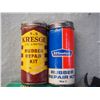 Image 2 : 3 Tire Repair Tin Containers 5 by 3"