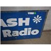 Image 5 : Double Sided Tin Sign CFQL Radio 70 by 21"