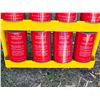 Image 8 : Shell Motor Oil Display Rack with 12 Full Shell Oil Cans 47" by 20"