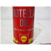 Image 2 : Rotella Oil Tin (Full) Motor Oil Shell