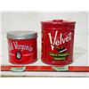 Image 2 : 2 Tobacco Tins, Old Virginia, One Velvet